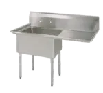 BK Resources BKS-1-1620-12-18R, Sink, (1) One Compartment