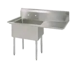 BK Resources BKS-1-18-12-18R, Sink, (1) One Compartment