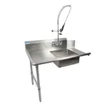 BK Resources , BKSDT-26-L-P-G, Dishtable, Soiled