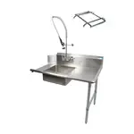 BK Resources , BKSDT-60-R-SS-P2-G, Dishtable, Soiled