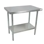 BK Resources CVT-7224, Work Table,  63" - 72", Stainless Steel Top