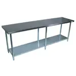 BK Resources , CVT-8430, Work Table,  73" - 84", Stainless Steel Top