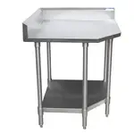 BK Resources CVTCR5-2424, Work Table,  24" - 27", Stainless Steel Top