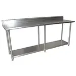 BK Resources CVTR5-8430, Work Table,  73" - 84", Stainless Steel Top