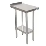 BK Resources , SFTS-2430, Work Table,  24" - 27", Stainless Steel Top