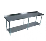 BK Resources SVTR-9630, Work Table,  85" - 96", Stainless Steel Top