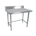 BK Resources , SVTR5OB-7224, Work Table,  63" - 72", Stainless Steel Top