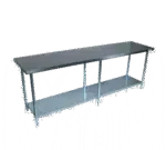 BK Resources VTT-8430, Work Table,  73" - 84", Stainless Steel Top