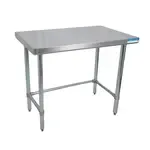 BK Resources VTTOB-1836, Work Table,  36" - 38", Stainless Steel Top