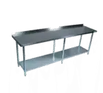 BK Resources , VTTR-1896, Work Table,  85" - 96", Stainless Steel Top