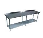 BK Resources VTTR-9630, Work Table,  85" - 96", Stainless Steel Top
