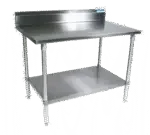 BK Resources VTTR5-7224, Work Table,  63" - 72", Stainless Steel Top