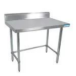 BK Resources VTTR5OB-3030, Work Table,  30" - 35", Stainless Steel Top