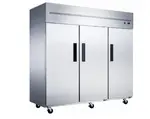 Dukers USA D83AR, Three Door Refrigerator