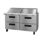 Hoshizaki , SR60B-24MD4, Refrigerated Counter, Mega Top Sandwich / Salad Unit