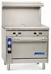 Imperial Range , IHR-2HT_LP, Range, 36" Heavy Duty, Gas