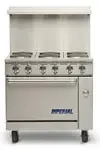 Imperial Range IR-4-G12T-E-XB_208V_3PH, Range, 36" Restaurant, Electric