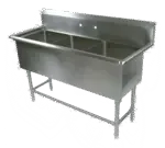 John Boos 43PB18, Sink, (3) Three Compartment