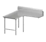 John Boos CDT4-I6096SBK-L, Dishtable, Clean "L" Shaped