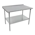 John Boos ST4R1.5-3660GSK, Work Table,  54" - 62", Stainless Steel Top