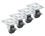 Krowne Metal 28-110S, Casters