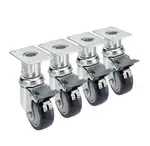 Krowne Metal 28-160S, Casters