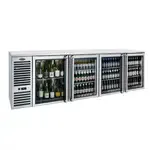 Krowne Metal , BS108L-BNS-LLLL, Back Bar Refrigeration