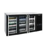Krowne Metal , NS72L-BNS-RLL, Back Bar Refrigeration
