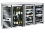 Krowne Metal , NS72L-KSS-LRR, Back Bar Refrigeration