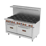 MVP , SR-10-60, Range, 60" Restaurant, Gas