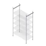 Quantum Foodservice TTK-E21P, Track Shelving System