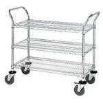 Quantum Foodservice , WRC-1848-3, Cart, Bussing Utility Transport