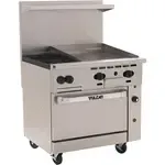 Vulcan 36S-2B24GT, Range, 36" Restaurant, Gas